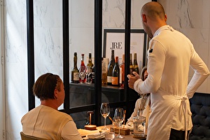 restaurant shot